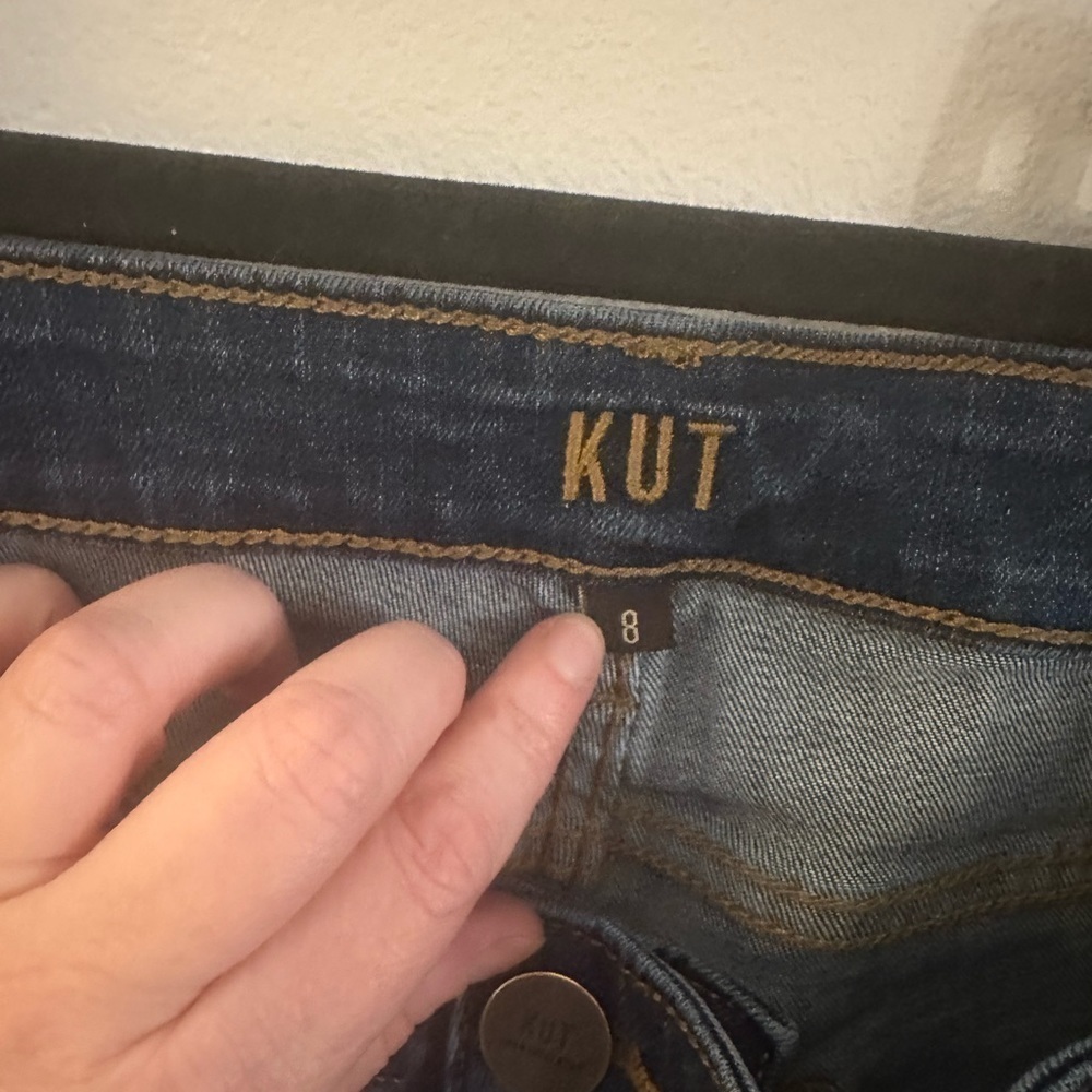 Kut From The Kloth High-Rise Skinny Jean Size 8 - Picture 6 of 7